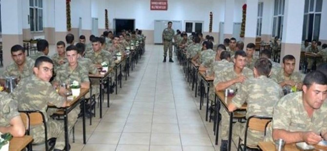 Askerin yemek duası değişti