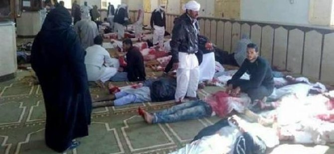 Mısır'da cami saldırısı: 235 ölü, 109 yaralı