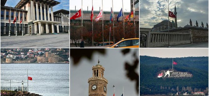 3 gün süreyle yas ilan edildi