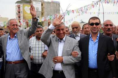 Batman'da Raman Aşireti Lideri Özdemir HDP'ye katıldı