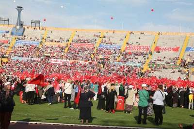 Cumhurbaşkanı Erdoğan toplu açılış törenleri için İzmir'de (2)