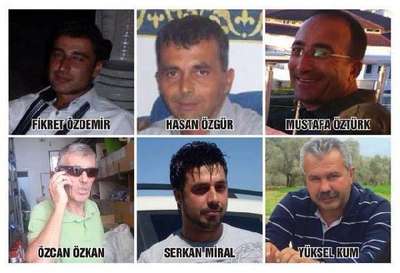 İş kazasına kurban giden 7 kişi için Milas'ta anıt