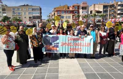 Çanakkale'den engelliler için toplumsal birliktelik çemberi oluşturdular