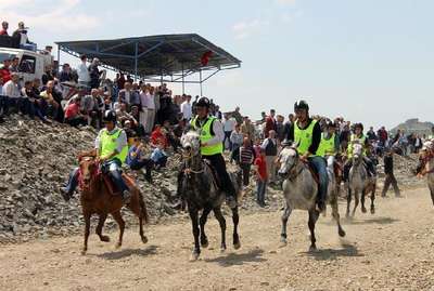 Mardin'de, Rahvan At Şampiyonası yapıldı