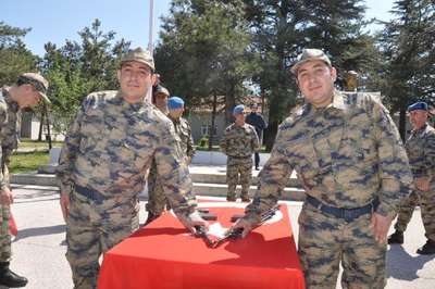 Eskişehir'de engellilerin askerlik sevinci