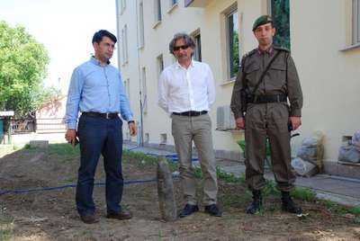 Biga'da top mermisi bulundu