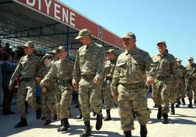 Bilecik'te 20 engelli 1 günlük askerlik yaptı