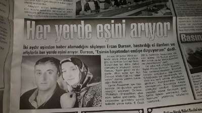 Boşanma davası açan eşini bulup öldürmek için kayıp haber yaptırdı