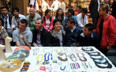 Gaziantep’te engelli öğrenciler kermes açtı