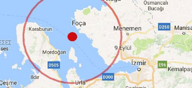 İzmir bugün beşik gibi sallandı