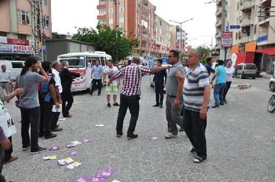 Silifke'de karşıt görüşlü iki grup kavga etti: 1 yaralı