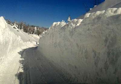 Kastamonu'da çeşmeler dondu, kaldırımlar buz tuttu (2)