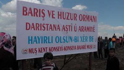 Muş'ta 'Barış ve Huzur Ormanı' oluşturuldu