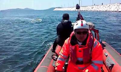 Bostancı açıklarında tekne battı: 1 kayıp (2)