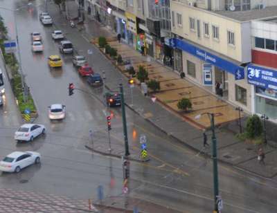 Gaziantep’te yağmur ve dolu etkili oldu
