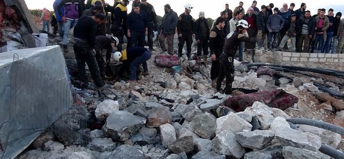 İdlib'e hava saldırısı: 7 ölü