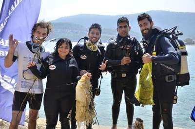 Akdeniz'i temizlediler