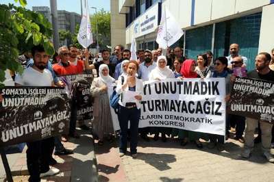 Soma'da adalet istediler