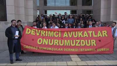 ÇHD'li avukatlardan duruşma sırasında açıklama