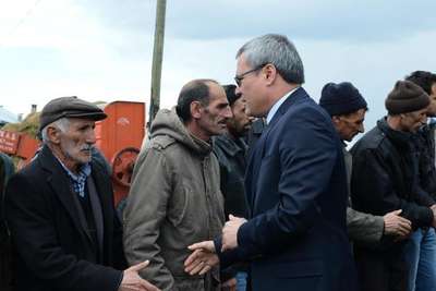 Hasta ziyaretinden dönerken ölen 6 kişi için yas