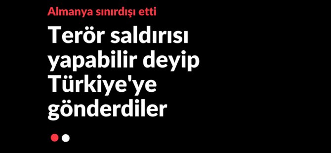 Radikal İslamcı Türk'e sınır dışı