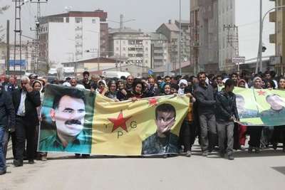 YPG'li Polat'ın cenazesi Yüksekova'da toprağa verildi