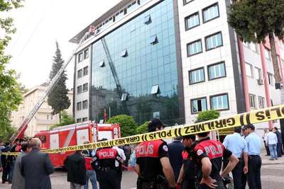 Kahramanmaraş'ta yangın paniği