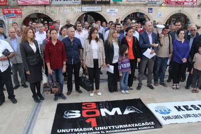 Şanlıurfa’da Soma tepkisi