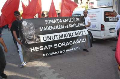 Maden faciası şehitleri anıldı