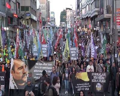 Kadıköy'de Soma için yürüyüş...