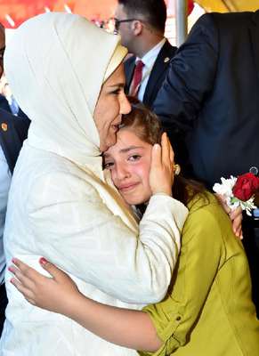 Erdoğan Preza Cami'nin açılışını yaptı