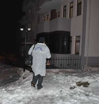 Gazi banyoda ölü bulundu