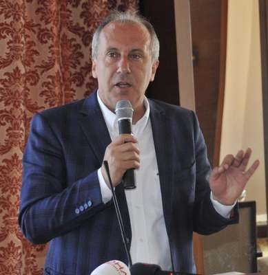 CHP'li İnce: Elinde Kuran, kursağında haram, dilinde yalan, meydanlarda Erdoğan