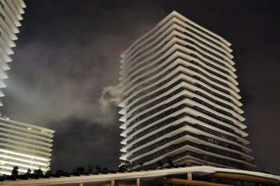 Zorlu Center'da yangın...