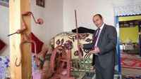 UZUN KIŞ GECELERİ MUHTARIN EVİNDE SOHBETLE GEÇİYOR