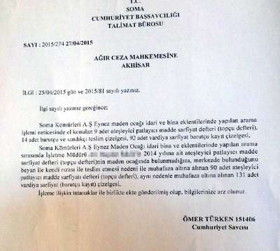 Soma'da 301 madencinin can verdiği madende yok denilen yüzlerce sayfalık 'topçu defteri' ortaya çıktı