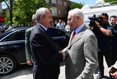 Kılıçdaroğlu'ndan Ekşi' ye taziye ziyareti- YENİDEN