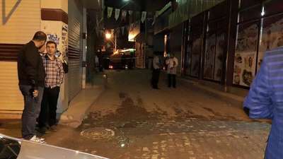 Ergani'de Ak Parti seçim bürosu yakınına ses bombası atıldı