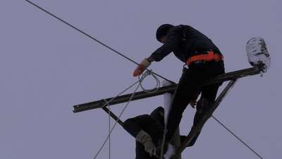 Elektrikçilerin kış mesaisi