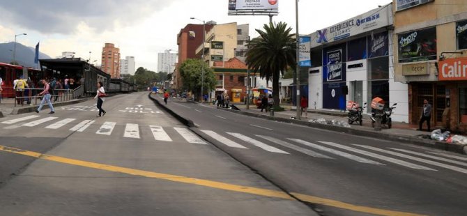Kolombiya'da 'Arabasız Gün'