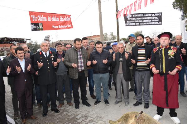 Cemevinde Mehmetçikler için dua edildi