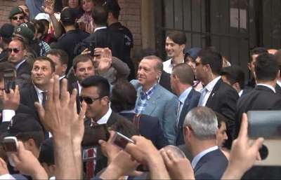 Cumhurbaşkanı Erdoğan'a özel tasarım krampon