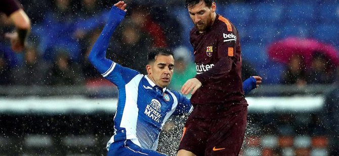 Barcelona Katalan derbisinde puan kaybetti