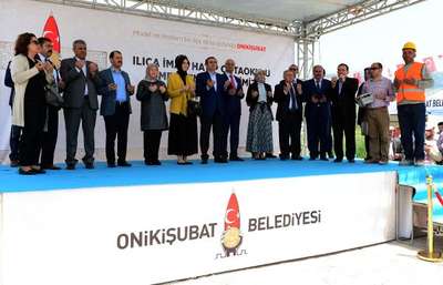 Kahramanmaraş'ta İmam Hatip Ortaokulu temeli atıldı