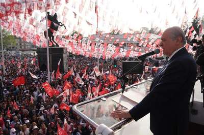 Bahçeli: Sınırlarımız yol geçen hanına dönerken Davutoğlu neredeydi? (3)
