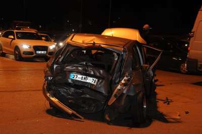 Gaziantep'te iki trafik kazası: 11 yaralı