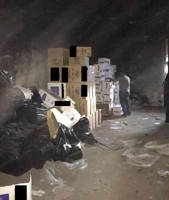 İzmir'de kaçak sigara operasyonları