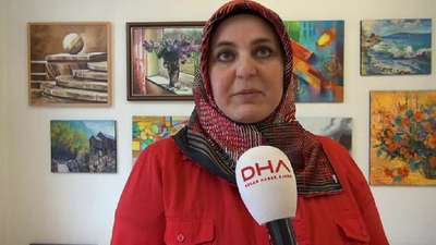 Köln'de karma resim sergisi açıldı