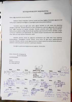 Belediyeden çevrecilere ödün vermedi