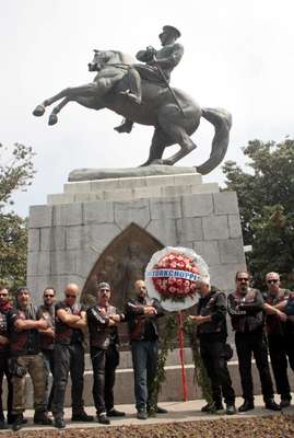 Motosiklet tutkunları Samsun'da